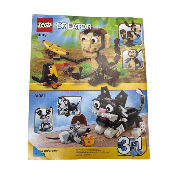 Retired Lego Creator Book 31025 "3-in-1 Mountain Hut" (Book Only) - Picture 2 of 2